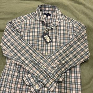 Brand new, small Peter Millar button down long sleeve shirt. Retails $148.